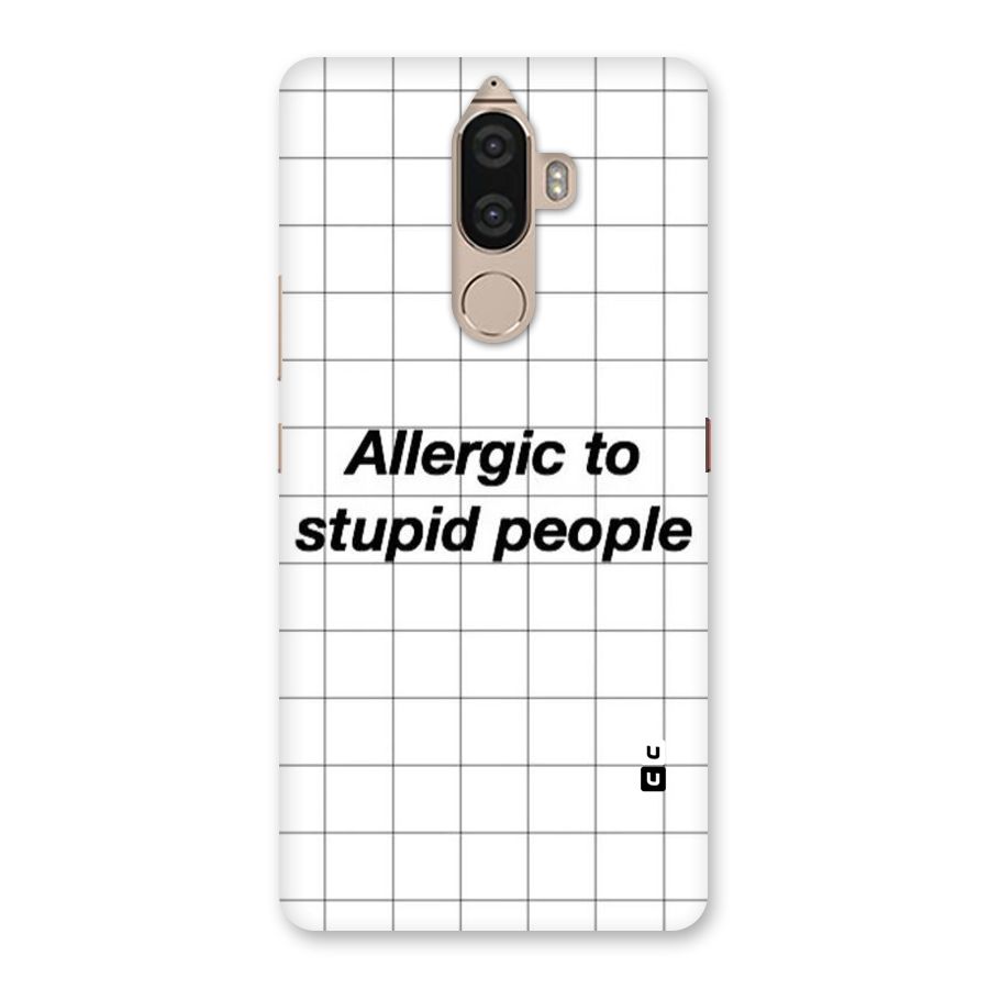 Allergic Back Case for Lenovo K8 Note