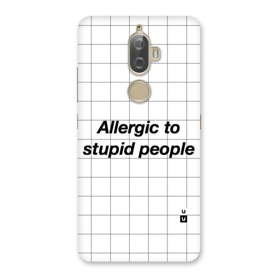 Allergic Back Case for Lenovo K8 Plus