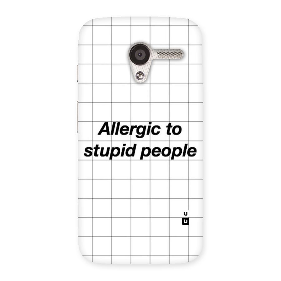 Allergic Back Case for Moto X