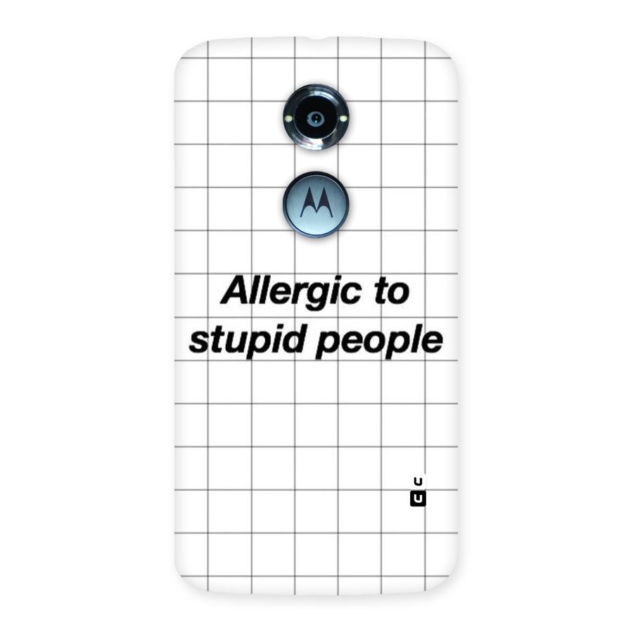 Allergic Back Case for Moto X 2nd Gen