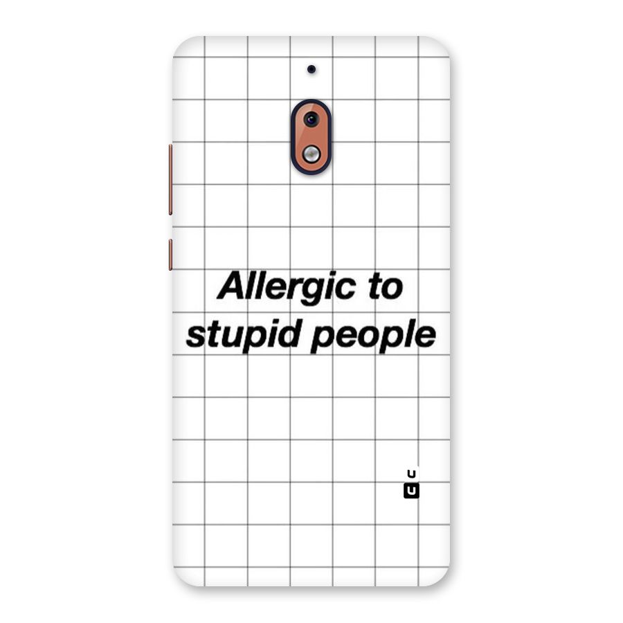 Allergic Back Case for Nokia 2.1