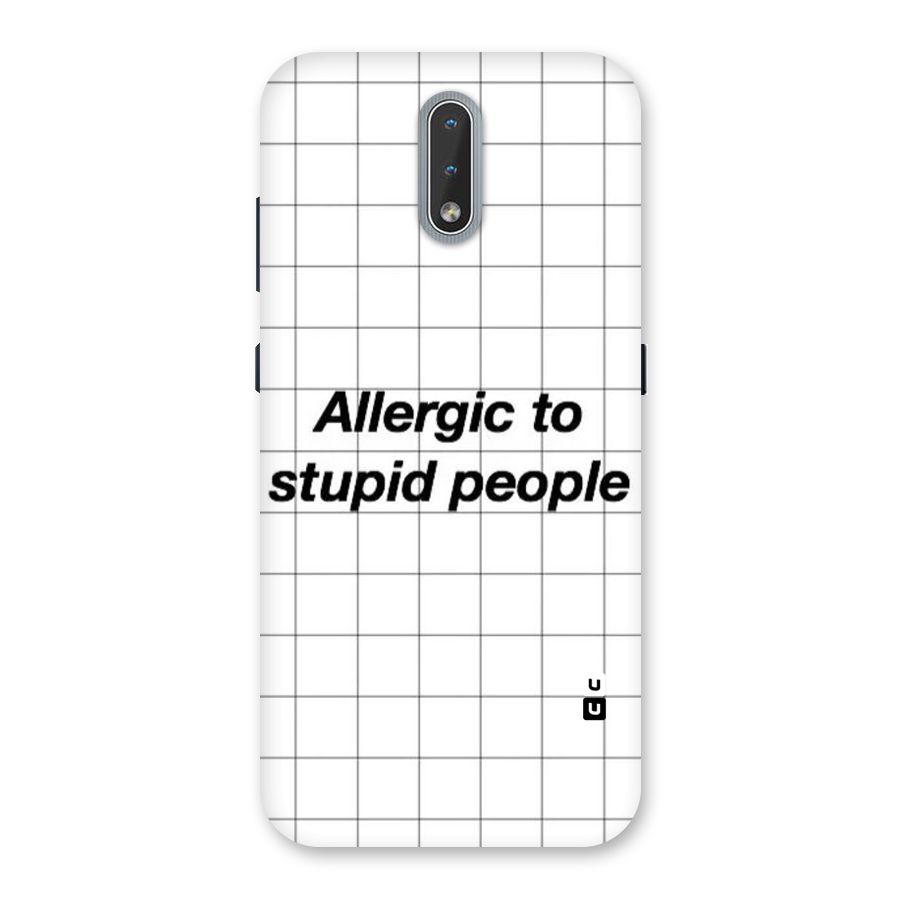 Allergic Back Case for Nokia 2.3