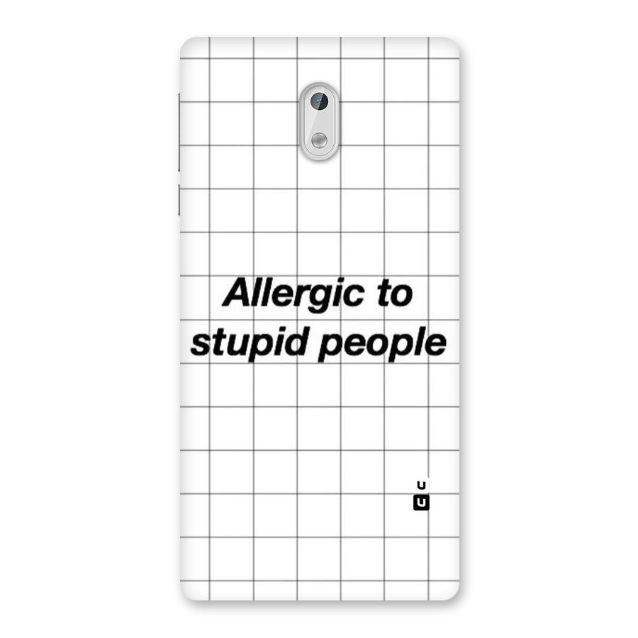 Allergic Back Case for Nokia 3
