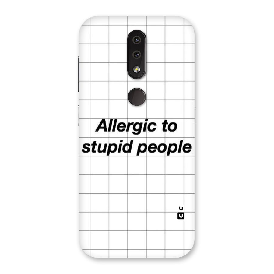 Allergic Back Case for Nokia 4.2