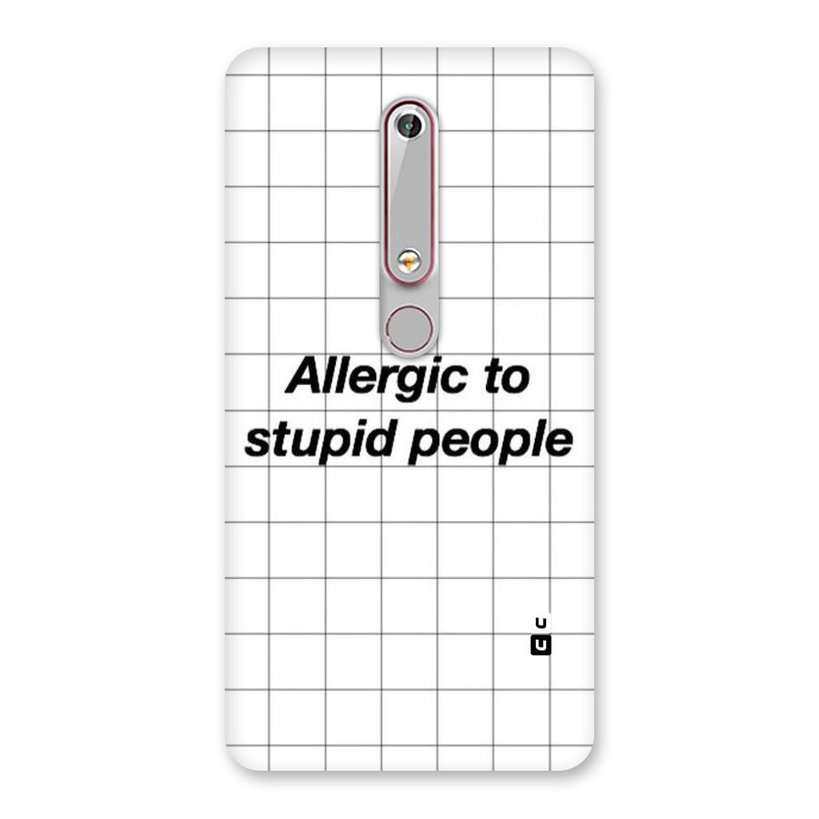 Allergic Back Case for Nokia 6.1