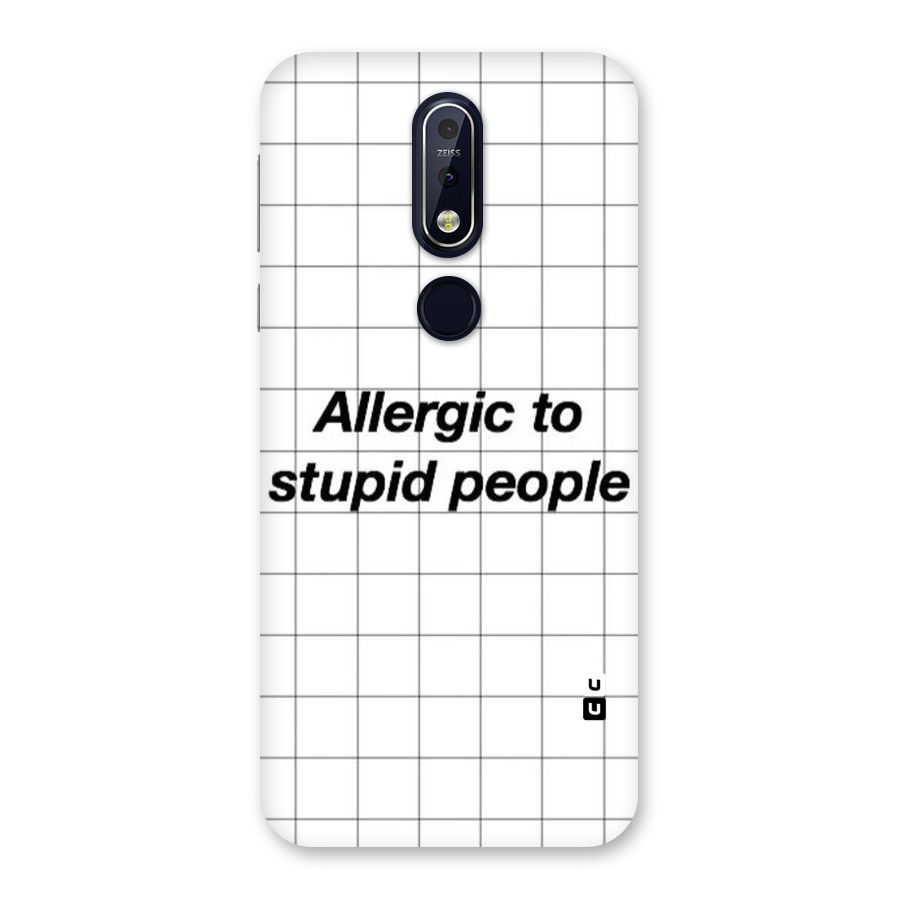 Allergic Back Case for Nokia 7.1