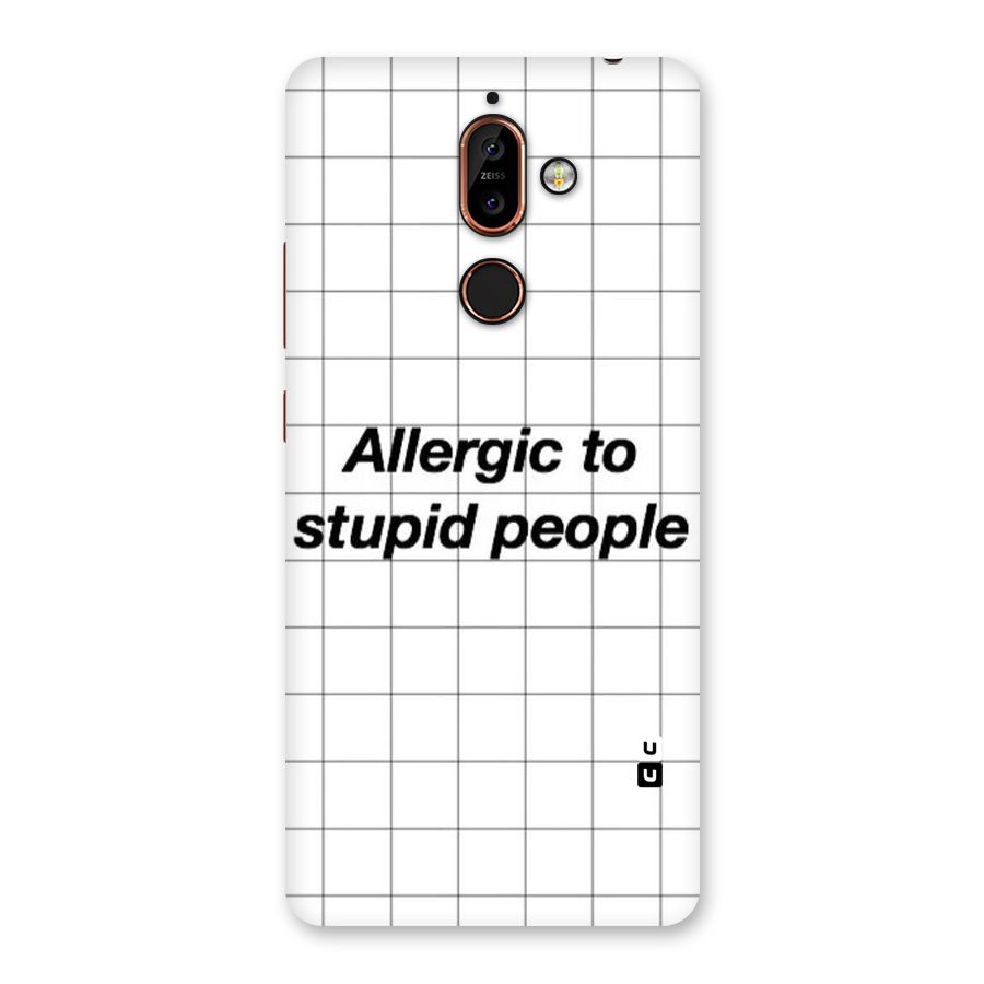 Allergic Back Case for Nokia 7 Plus