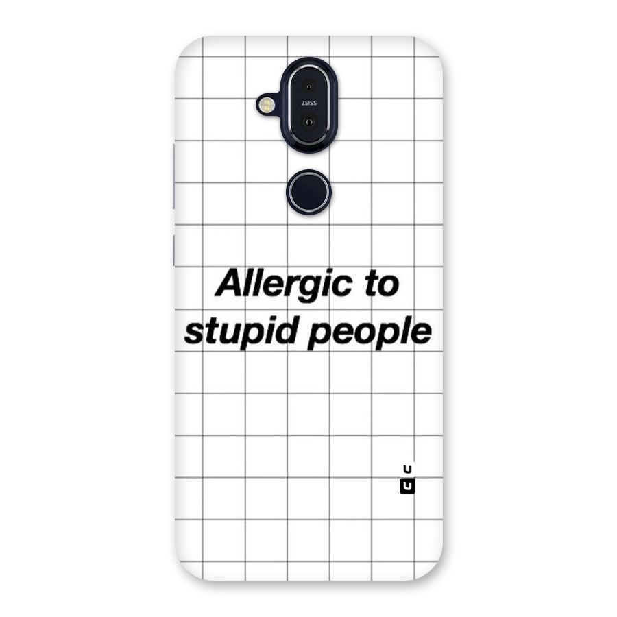 Allergic Back Case for Nokia 8.1