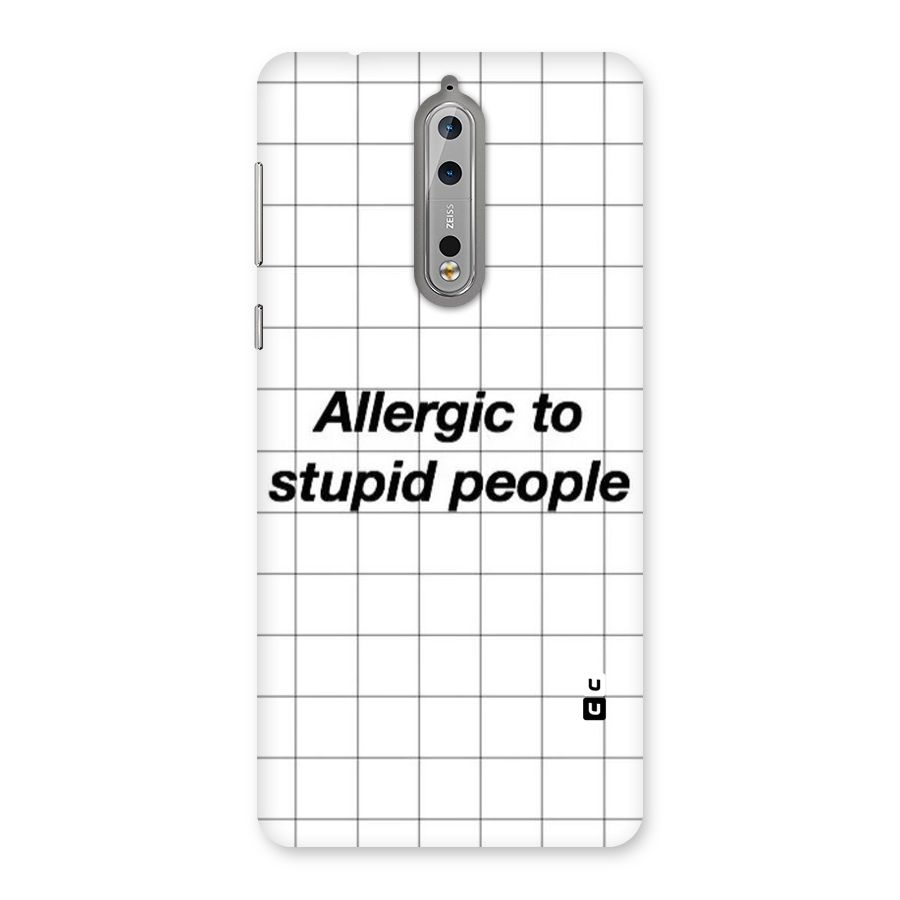 Allergic Back Case for Nokia 8
