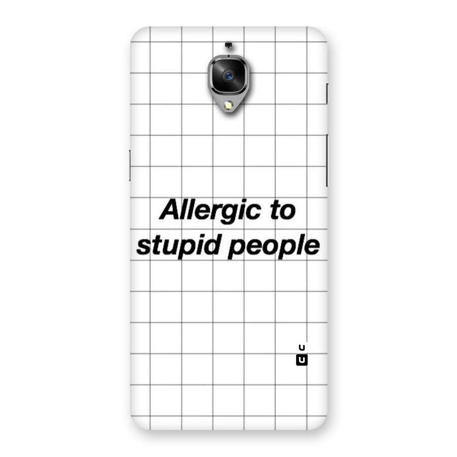 Allergic Back Case for OnePlus 3T