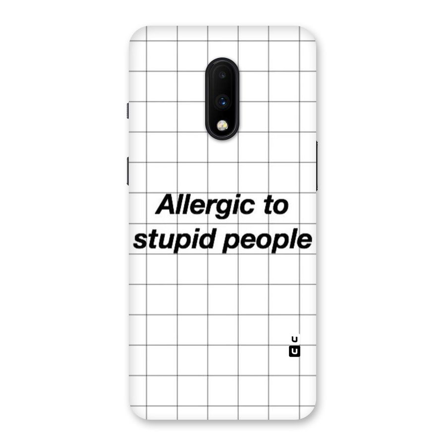 Allergic Back Case for OnePlus 7