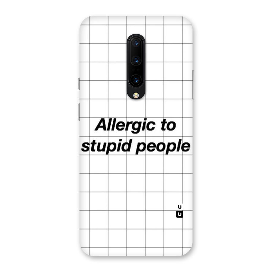 Allergic Back Case for OnePlus 7 Pro