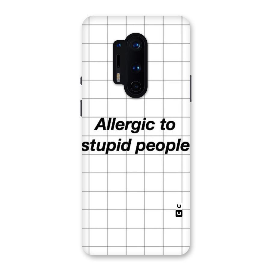 Allergic Back Case for OnePlus 8 Pro
