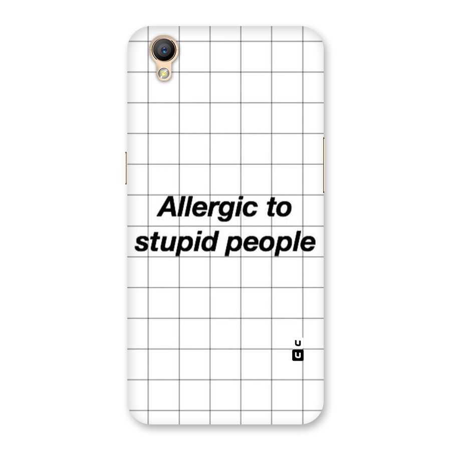 Allergic Back Case for Oppo A37