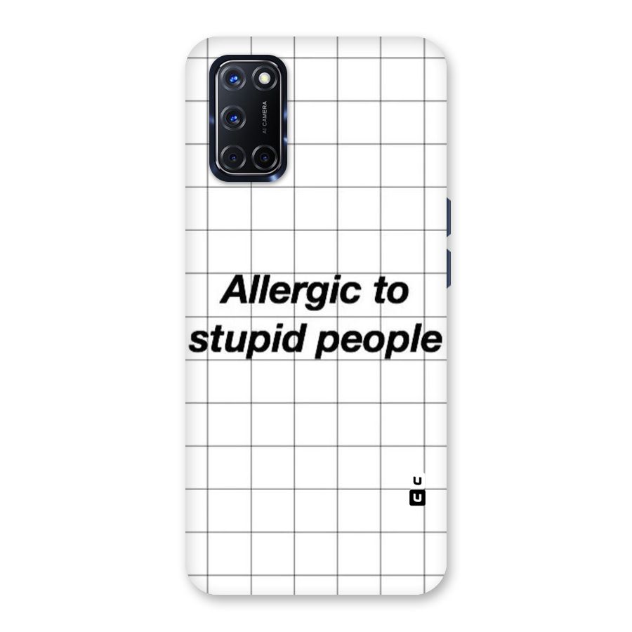 Allergic Back Case for Oppo A52