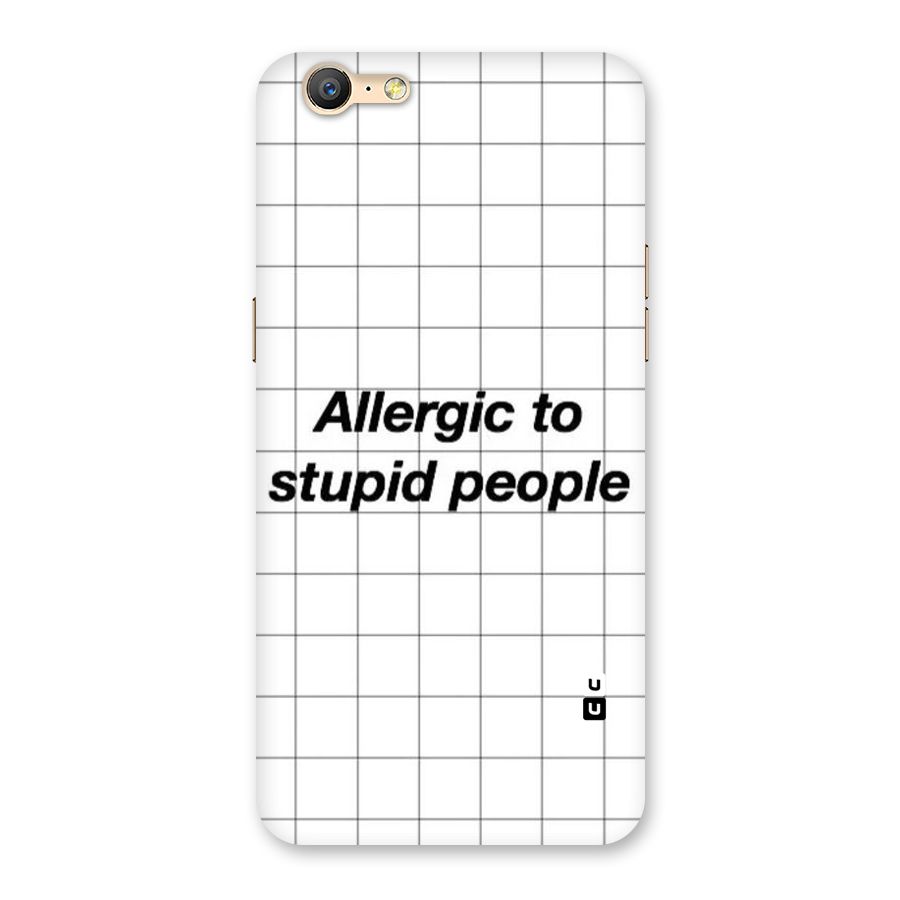 Allergic Back Case for Oppo A57