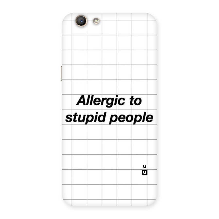 Allergic Back Case for Oppo A59