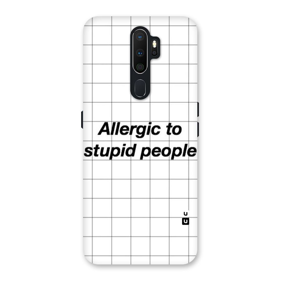 Allergic Back Case for Oppo A5 (2020)