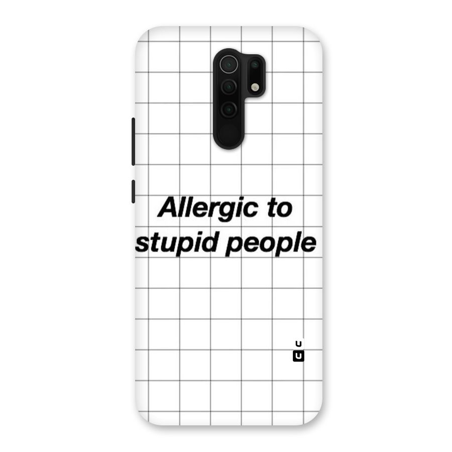 Allergic Back Case for Poco M2