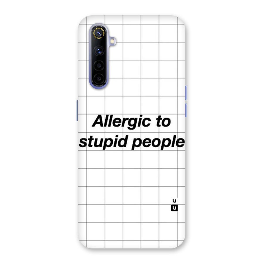 Allergic Back Case for Realme 6i