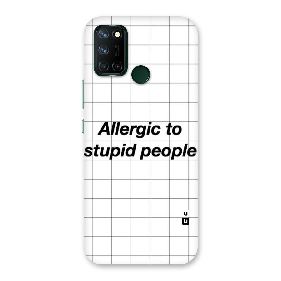 Allergic Back Case for Realme 7i