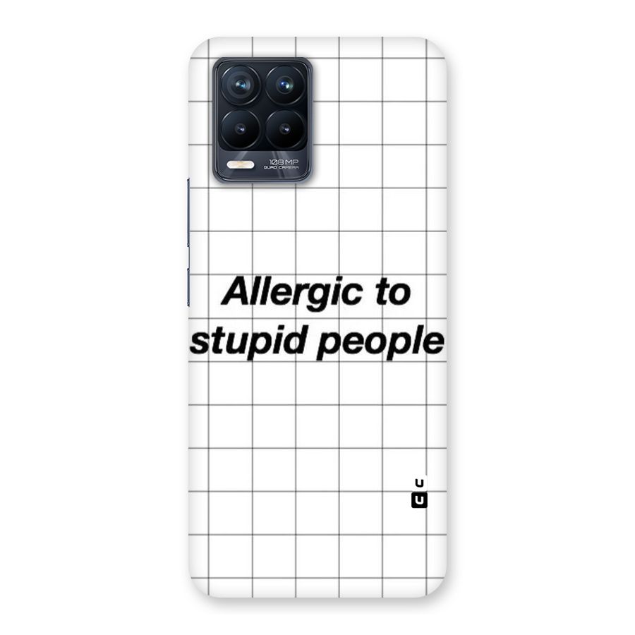 Allergic Back Case for Realme 8 Pro