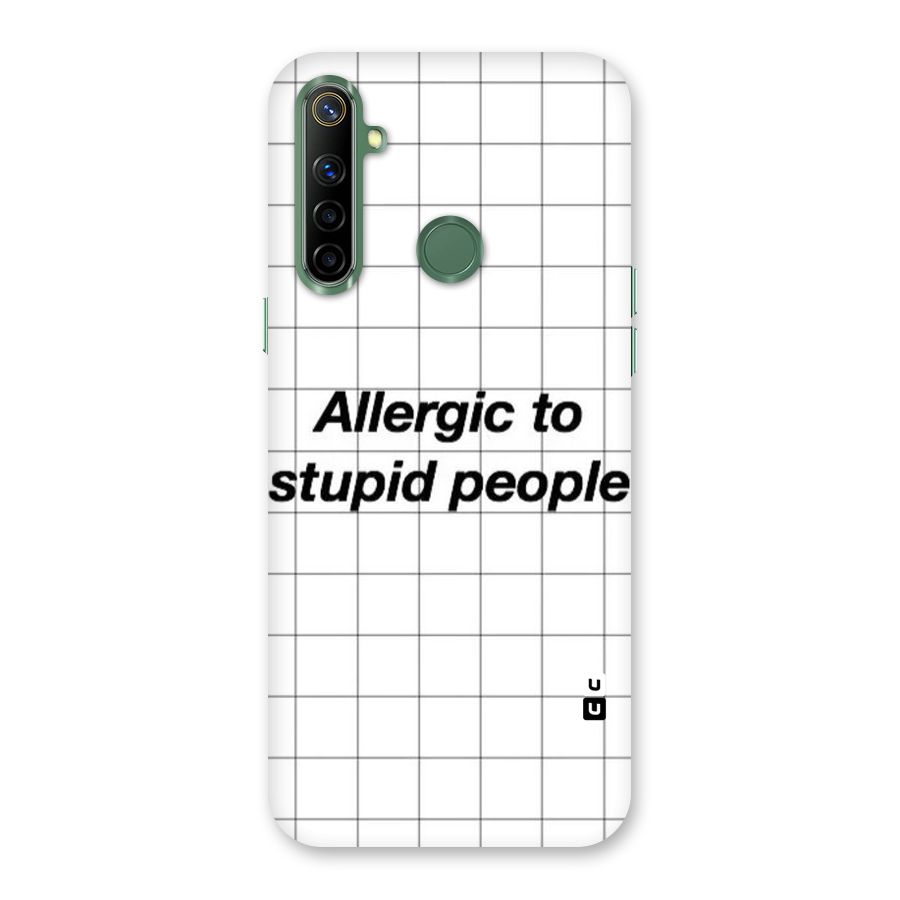 Allergic Back Case for Realme Narzo 10
