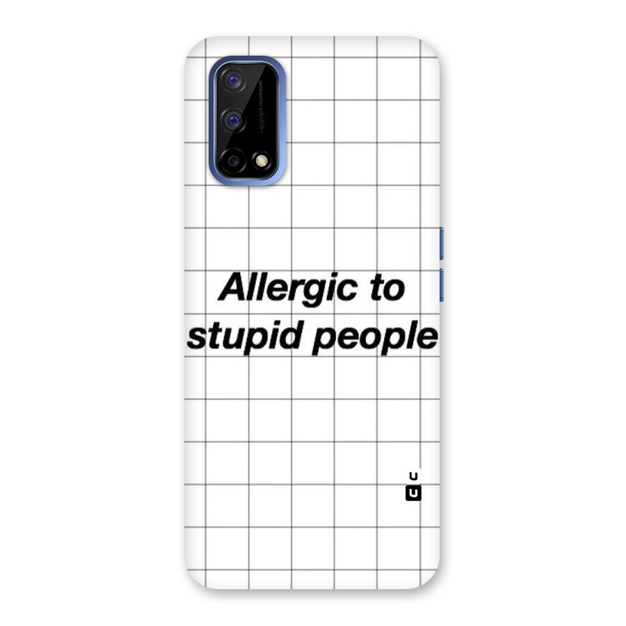 Allergic Back Case for Realme Narzo 30 Pro