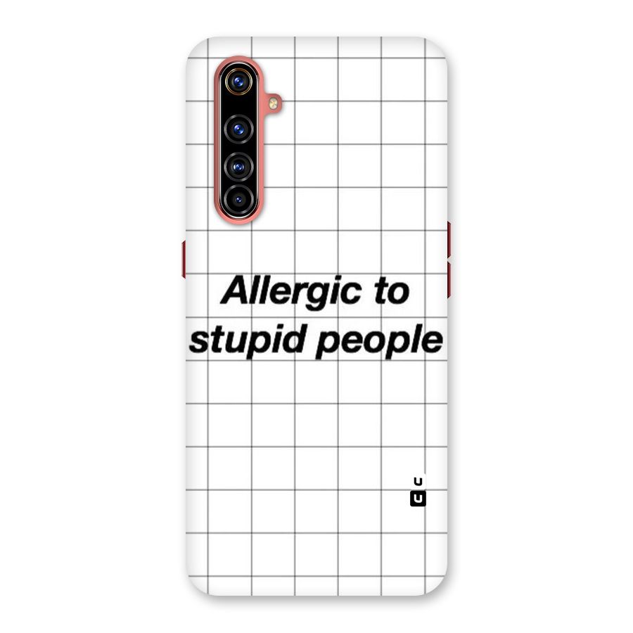 Allergic Back Case for Realme X50 Pro