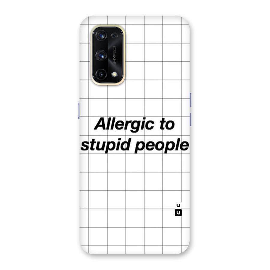 Allergic Glass Back Case for Realme X7 Pro