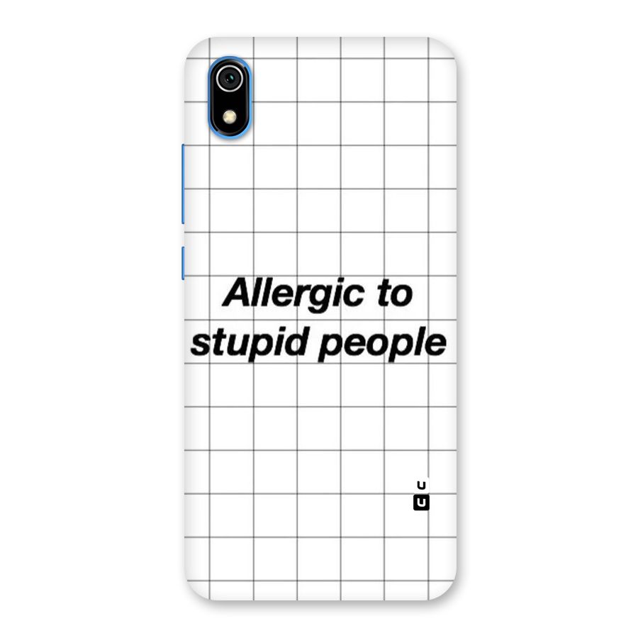 Allergic Back Case for Redmi 7A