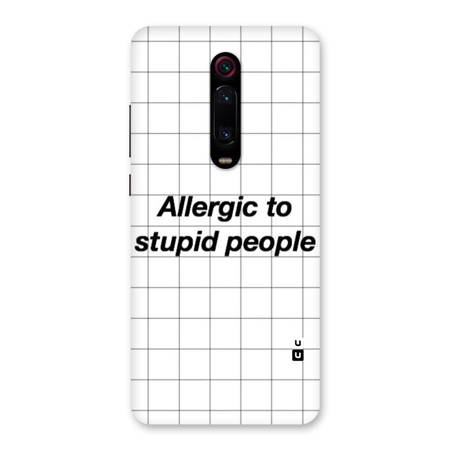 Allergic Back Case for Redmi K20