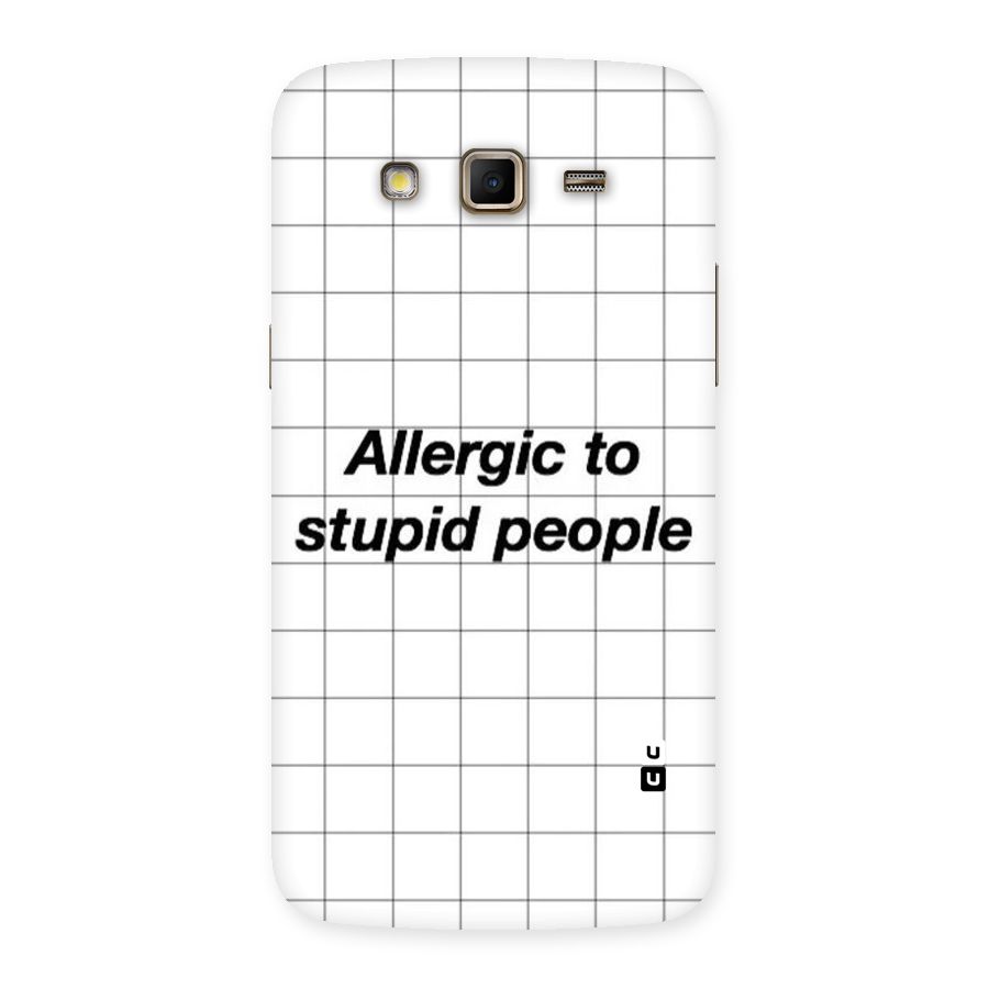 Allergic Back Case for Samsung Galaxy Grand 2