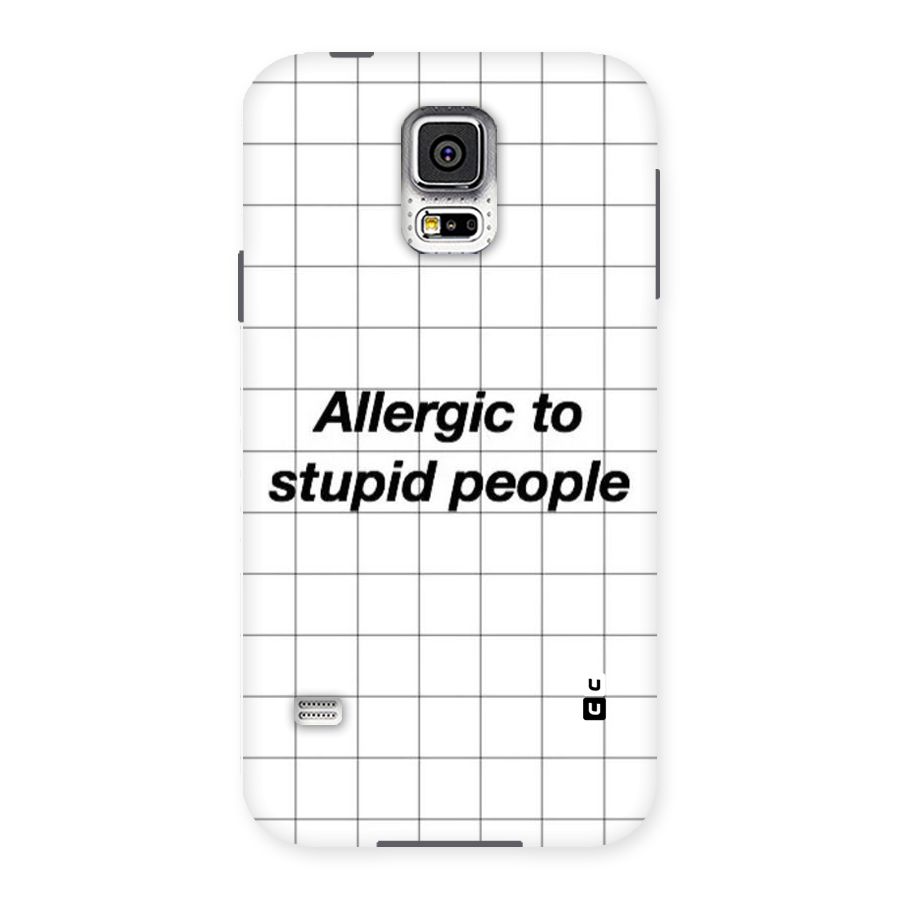 Allergic Back Case for Samsung Galaxy S5
