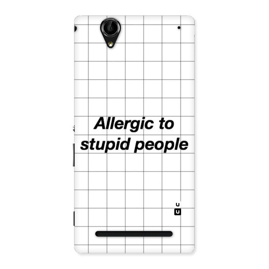 Allergic Back Case for Sony Xperia T2