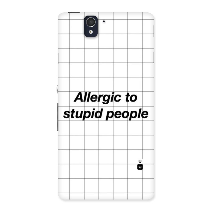 Allergic Back Case for Sony Xperia Z