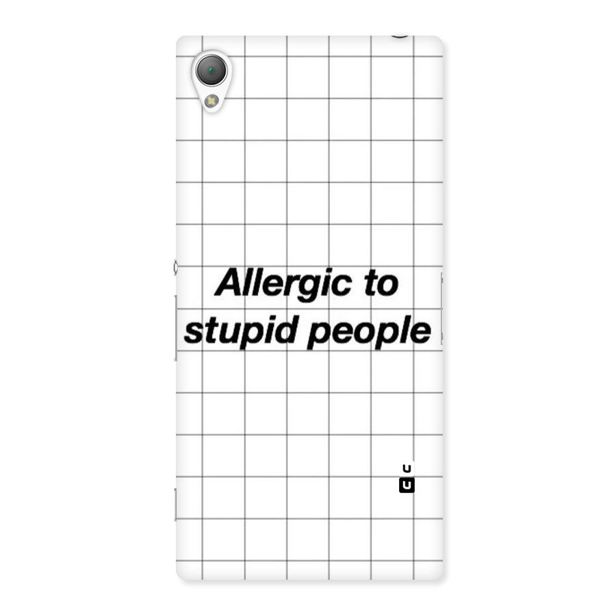 Allergic Back Case for Sony Xperia Z3