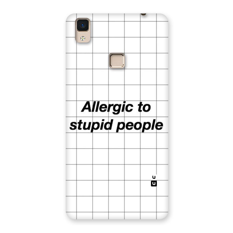 Allergic Back Case for V3 Max