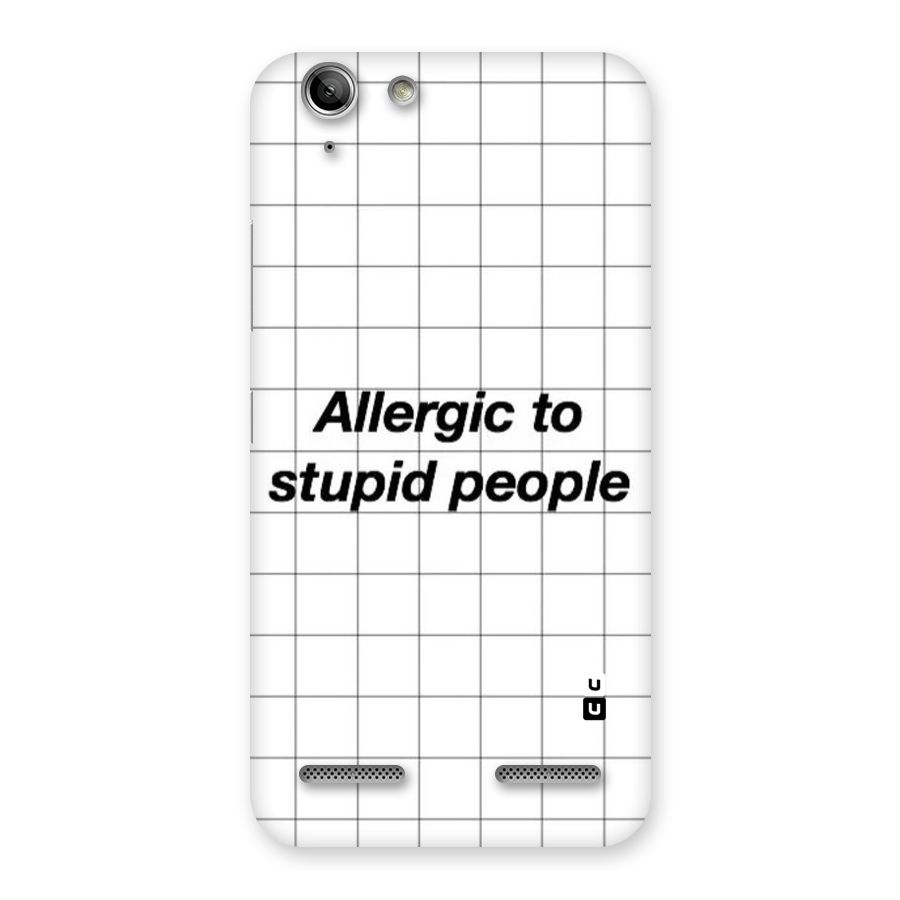 Allergic Back Case for Vibe K5 Plus