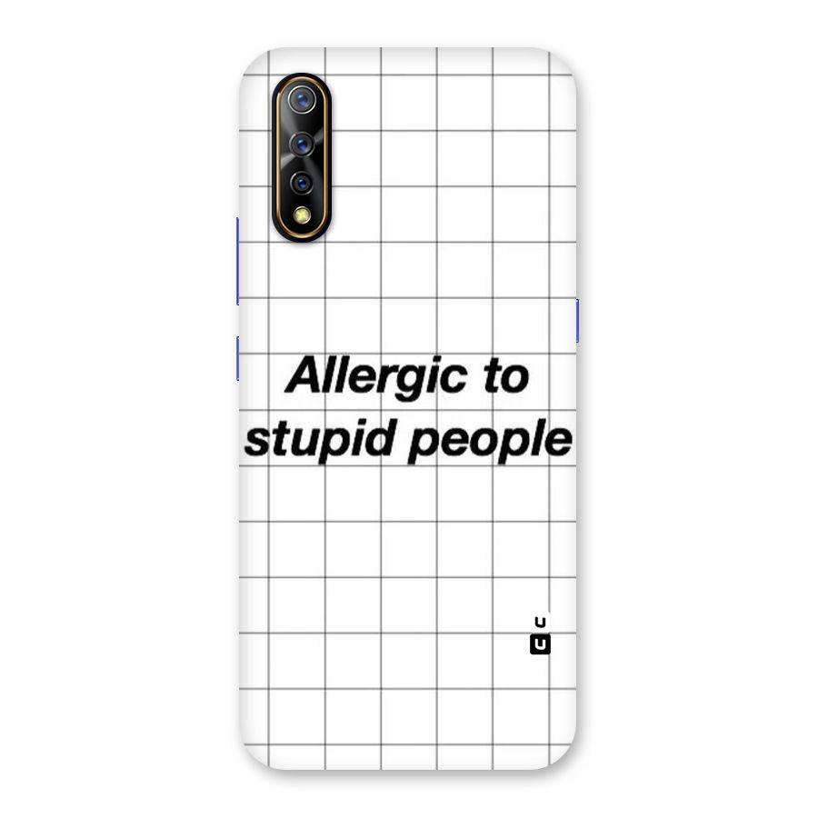 Allergic Back Case for Vivo S1