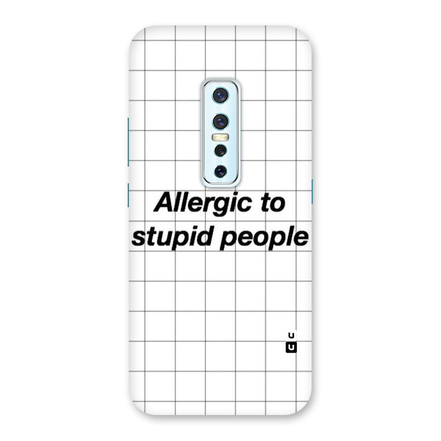 Allergic Back Case for Vivo V17 Pro
