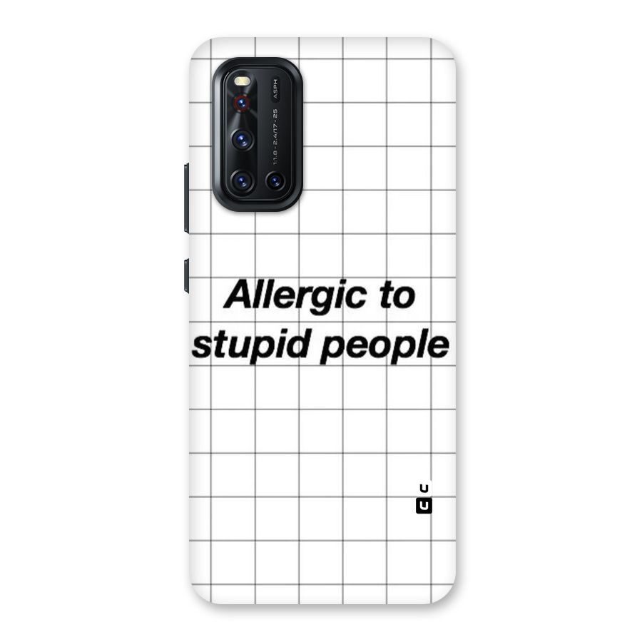 Allergic Back Case for Vivo V19
