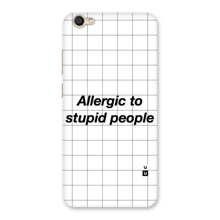 Allergic Back Case for Vivo V5