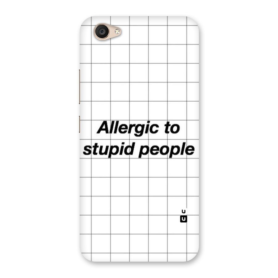 Allergic Back Case for Vivo V5 Plus