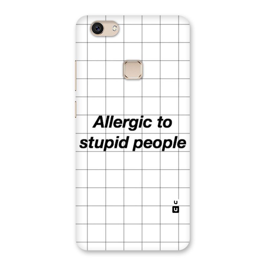Allergic Back Case for Vivo V7