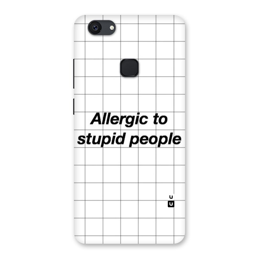 Allergic Back Case for Vivo V7 Plus