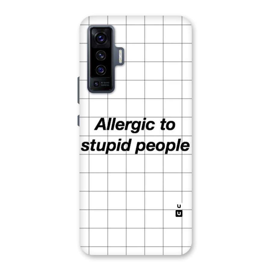 Allergic Back Case for Vivo X50