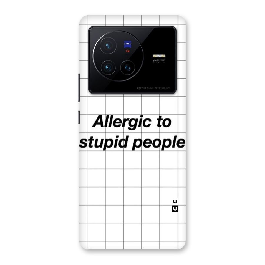 Allergic Back Case for Vivo X80