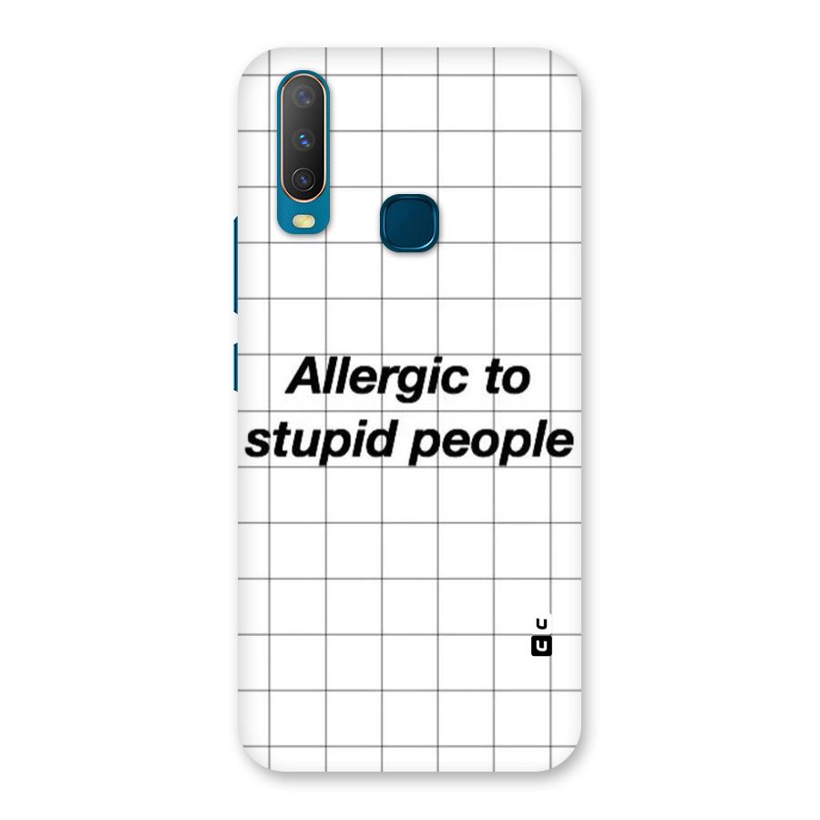 Allergic Back Case for Vivo Y17