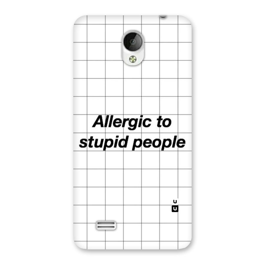 Allergic Back Case for Vivo Y21
